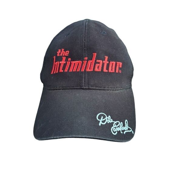 Vintage Dale Earnhardt 3 The Intimidator Strap Back OSFA NASCAR - Picture 1 of 3